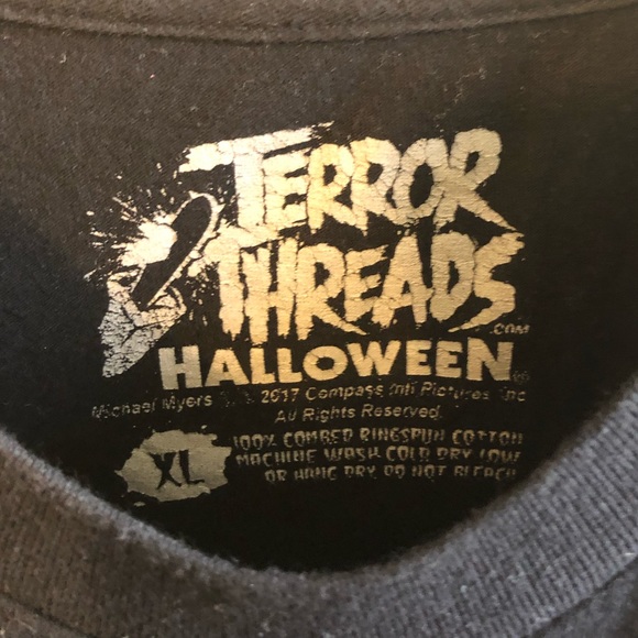Terror Threads Halloween Tee-Shirt Size XL - Picture 2 of 3
